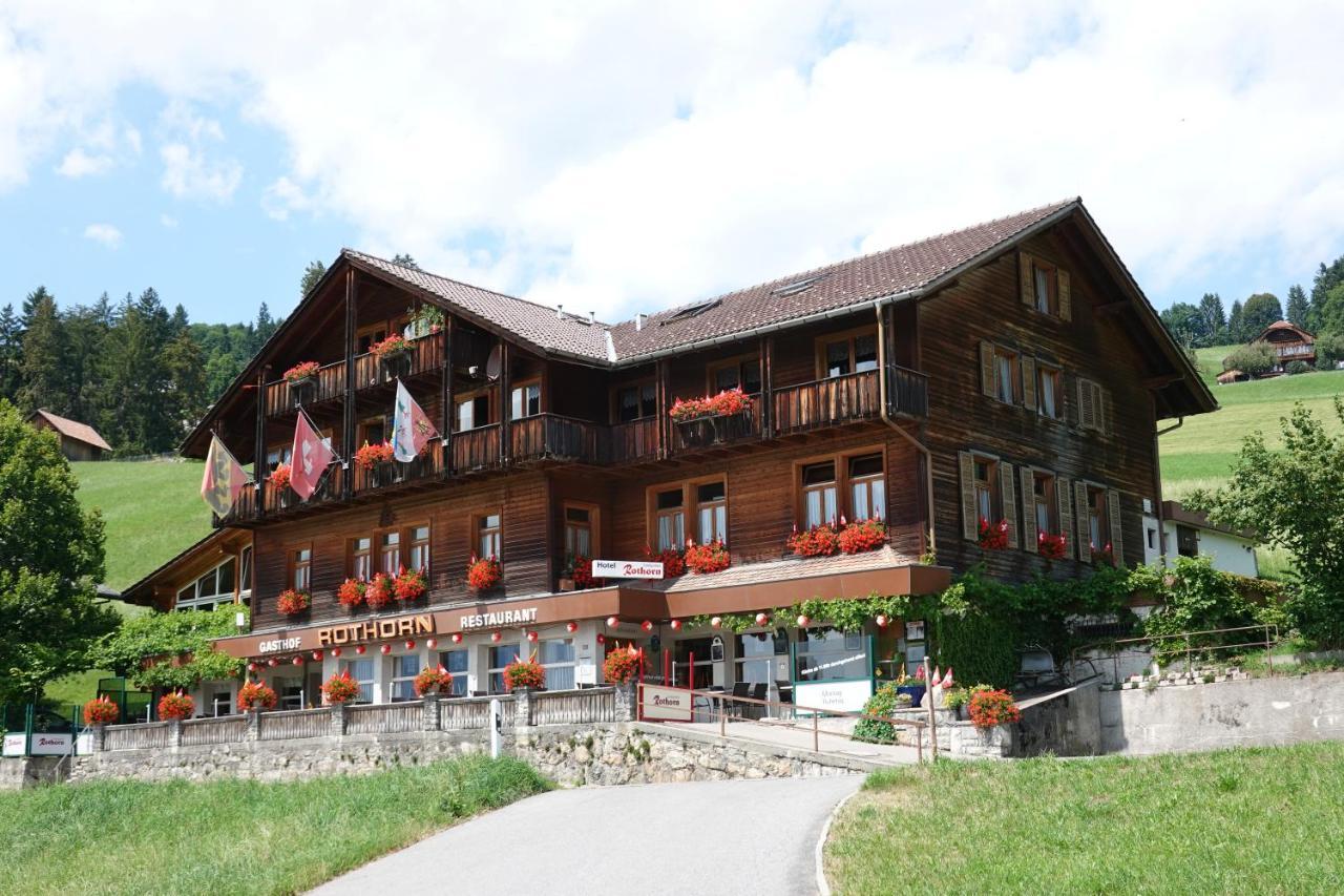 Hotel Rothorn Vintage-Style Sigriswil Exteriör bild