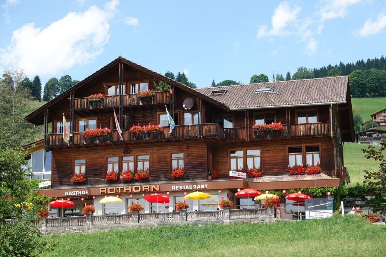 Hotel Rothorn Vintage-Style Sigriswil Exteriör bild