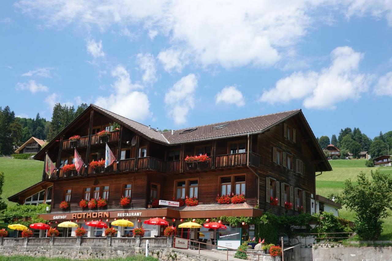 Hotel Rothorn Vintage-Style Sigriswil Exteriör bild