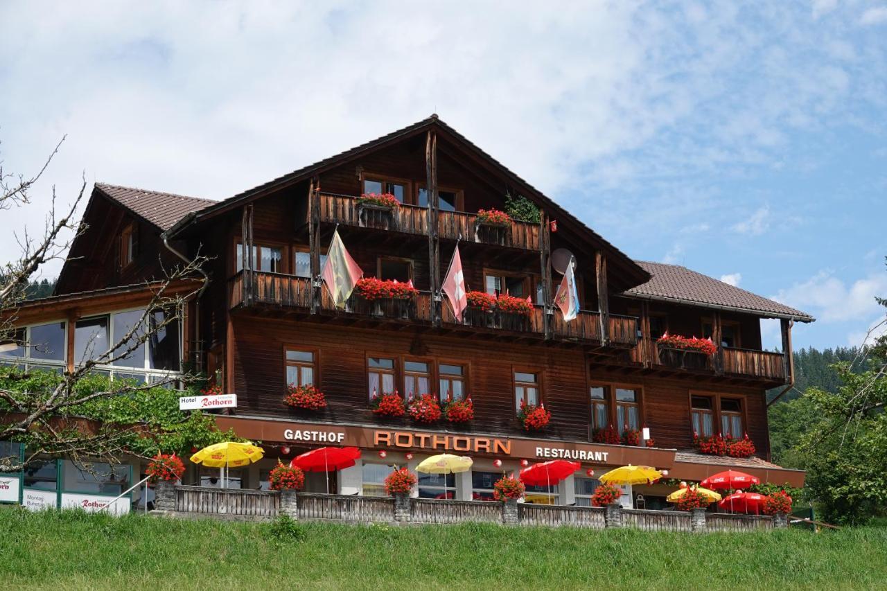 Hotel Rothorn Vintage-Style Sigriswil Exteriör bild