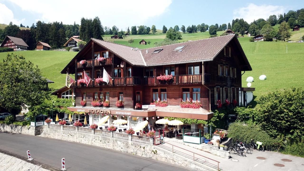 Hotel Rothorn Vintage-Style Sigriswil Exteriör bild