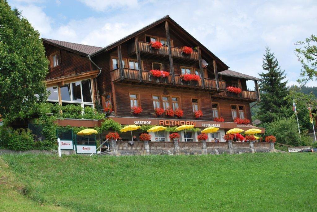 Hotel Rothorn Vintage-Style Sigriswil Exteriör bild